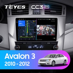 Штатная автомагнитола на Android TEYES CC3 2K для Toyota Avalon 3 XX30 2010-2012 (Версия F2) 3/32gb- фото3