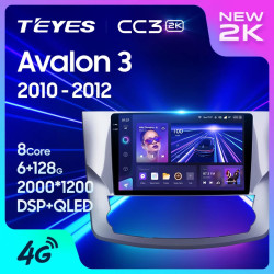 Штатная автомагнитола на Android TEYES CC3 2K для Toyota Avalon 3 XX30 2010-2012 (Версия F2) 3/32gb- фото2