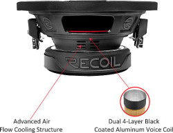 Автосабвуфер RECOIL RW8D2- фото7