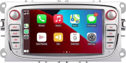 Штатная автомагнитола на Android NONAME для Ford (Серая) Focus, Mondeo, C-MAX, S-MAX, Galaxy II, Kuga + CAN BUS адаптер