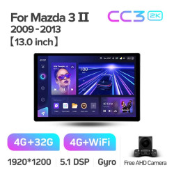 Штатная автомагнитола на Android TEYES CC3 2K для Mazda 3 BL 2009-2013 3/32gb- фото