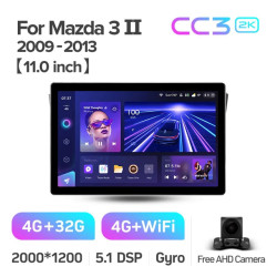 Штатная автомагнитола на Android TEYES CC3 2K для Mazda 3 BL 2009-2013 3/32gb- фото