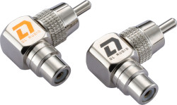 RCA адаптер DL AUDIO PHOENIX SHORT ANGLE RCA ADAPTER- фото