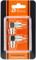 RCA адаптер DL AUDIO PHOENIX SHORT ANGLE RCA ADAPTER- фото3