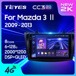Штатная автомагнитола на Android TEYES CC3 2K для Mazda 3 BL 2009-2013 3/32gb- фото2
