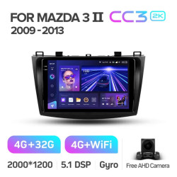 Штатная автомагнитола на Android TEYES CC3 2K для Mazda 3 BL 2009-2013 3/32gb- фото