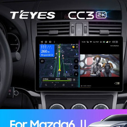 Штатная автомагнитола на Android TEYES CC3 2K для Mazda 6 II GH 2007-2012 3/32gb- фото3