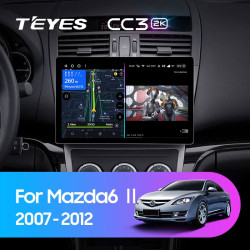 Штатная автомагнитола на Android TEYES CC3 2K для Mazda 6 II GH 2007-2012 3/32gb- фото3