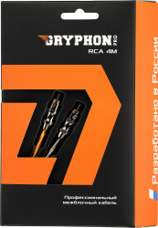 Межблочный кабель RCA DL AUDIO GRYPHON PRO RCA 4M- фото3