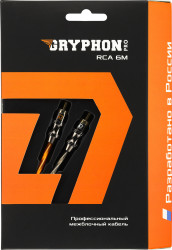 Межблочный кабель RCA DL AUDIO GRYPHON PRO RCA 6M- фото3