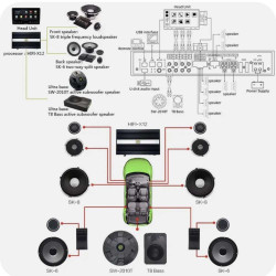 Автоусилитель SENNUOPU HI-FI X12- фото7