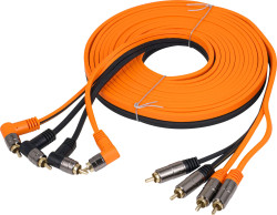 Межблочный кабель RCA DL AUDIO RAVEN 4RCA 5M- фото