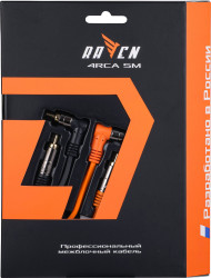 Межблочный кабель RCA DL AUDIO RAVEN 4RCA 5M- фото4