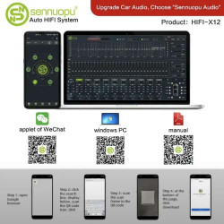 Автоусилитель SENNUOPU HI-FI X12- фото8