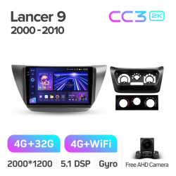 Штатная автомагнитола на Android TEYES CC3 2K для Mitsubishi Lancer 9 CS 2000-2010 (Версия 9) 3/32gb- фото
