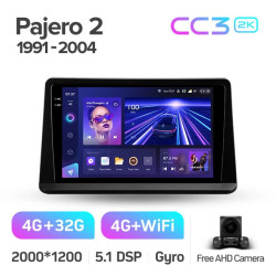 Штатная автомагнитола на Android TEYES CC3 2K для Mitsubishi Pajero 2 V30 V40 V20 1991-2004 3/32gb- фото