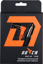 Межблочный кабель RCA DL AUDIO RAVEN RCA 1M- фото3