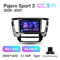 Штатная автомагнитола на Android TEYES CC3 2K для Mitsubishi Pajero Sport 3 2020-2021 3/32gb- фото