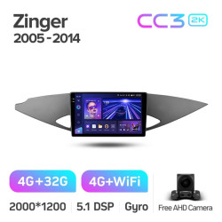 Штатная автомагнитола на Android TEYES CC3 2K для Mitsubishi Zinger 2005-2014 3/32gb- фото