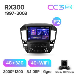Штатная автомагнитола на Android TEYES CC3 2K для Lexus Harrier RX300 XU10 1997-2003 (Версия F2) 3/32gb