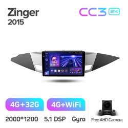 Штатная автомагнитола на Android TEYES CC3 2K для Mitsubishi Zinger 2015 3/32gb- фото