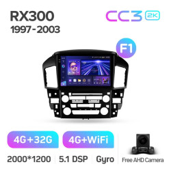 Штатная автомагнитола на Android TEYES CC3 2K для Lexus Harrier RX300 XU10 1997-2003 (Версия F1) 3/32gb- фото