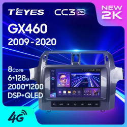 Штатная автомагнитола на Android TEYES CC3 2K для Lexus GX460 J150 2009-2020 3/32gb- фото2