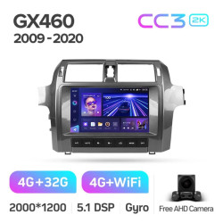 Штатная автомагнитола на Android TEYES CC3 2K для Lexus GX460 J150 2009-2020 3/32gb- фото