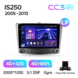 Штатная автомагнитола на Android TEYES CC3 2K для Lexus IS250 XE20 2005-2013 (Версия LP) 3/32gb- фото