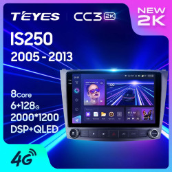 Штатная автомагнитола на Android TEYES CC3 2K для Lexus IS250 XE20 2005-2013 (Версия LP) 3/32gb- фото2