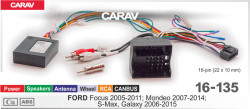 ISO переходник для Android CARAV 16-135 для Ford- фото