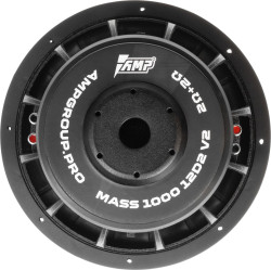 Автосабвуфер AMP MASS 1000 12D2 V.2- фото3