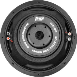 Автосабвуфер AMP MASS 500 12D2 V2- фото2