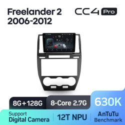 Штатная автомагнитола на Android TEYES CC4 Pro для Land Rover Freelander 2 2006-2012 8/128gb- фото