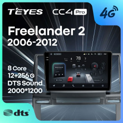 Штатная автомагнитола на Android TEYES CC4 Pro для Land Rover Freelander 2 2006-2012 8/128gb- фото2