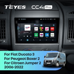 Штатная автомагнитола на Android TEYES CC4 Pro для Citroen Jumper 2 2006-2022 (Версия B) 8/128gb- фото3