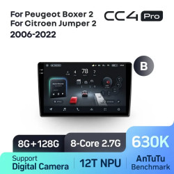 Штатная автомагнитола на Android TEYES CC4 Pro для Fiat Ducato 3 2006-2022 (Версия B) 8/128gb- фото