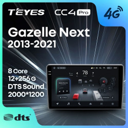 Штатная автомагнитола на Android TEYES CC4 Pro для GAZ Gazelle Next 2013-2021 (Версия F1) 8/128gb- фото2