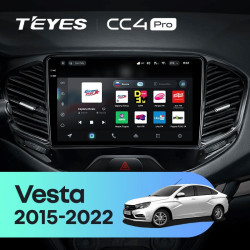 Штатная автомагнитола на Android TEYES CC4 Pro для Lada Vesta 2015-2022 (Версия F1) 8/128gb- фото3