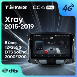 Штатная автомагнитола на Android TEYES CC4 Pro для Lada Xray 2015-2019 8/128gb- фото2