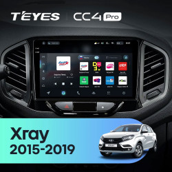 Штатная автомагнитола на Android TEYES CC4 Pro для Lada Xray 2015-2019 8/128gb- фото3