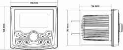 Bluetooth аудио-ресивер ACV AMR-602SB- фото6