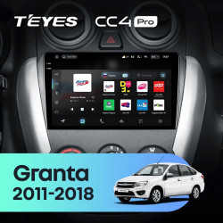 Штатная автомагнитола на Android TEYES CC4 Pro для Lada Granta Sport 2011-2018 8/128gb- фото3