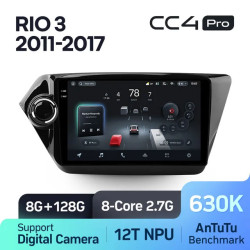 Штатная автомагнитола на Android TEYES CC4 Pro для Kia 3 2011-2017 8/128gb- фото