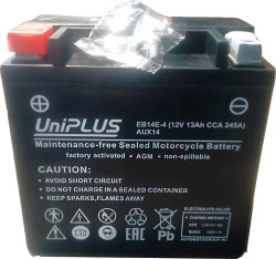 Аккумулятор UNIPLUS EB14E-4 (13 AH) AUX14