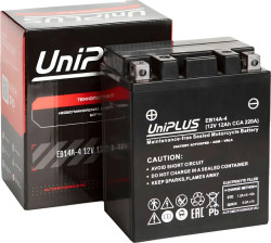 Аккумулятор UNIPLUS EB14A-4 (12 AH) YTX14AH