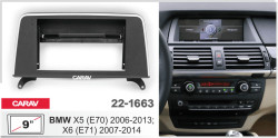 Переходная рамка CARAV 22-1663 для BMW- фото