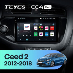 Штатная автомагнитола на Android TEYES CC4 Pro для Kia Ceed Cee'd 2 JD 2012-2018 (Версия L) 8/128gb- фото3