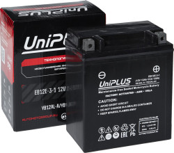 Аккумулятор UNIPLUS AGM EB12E-3 (12 AH) YB12AL-A/YB12AL-A2