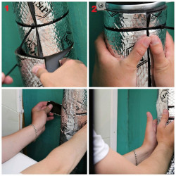 Материал для звукоизоляции труб STP NOISEBLOCK PIPE- фото5